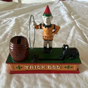 Trick Dog Piggy Bank